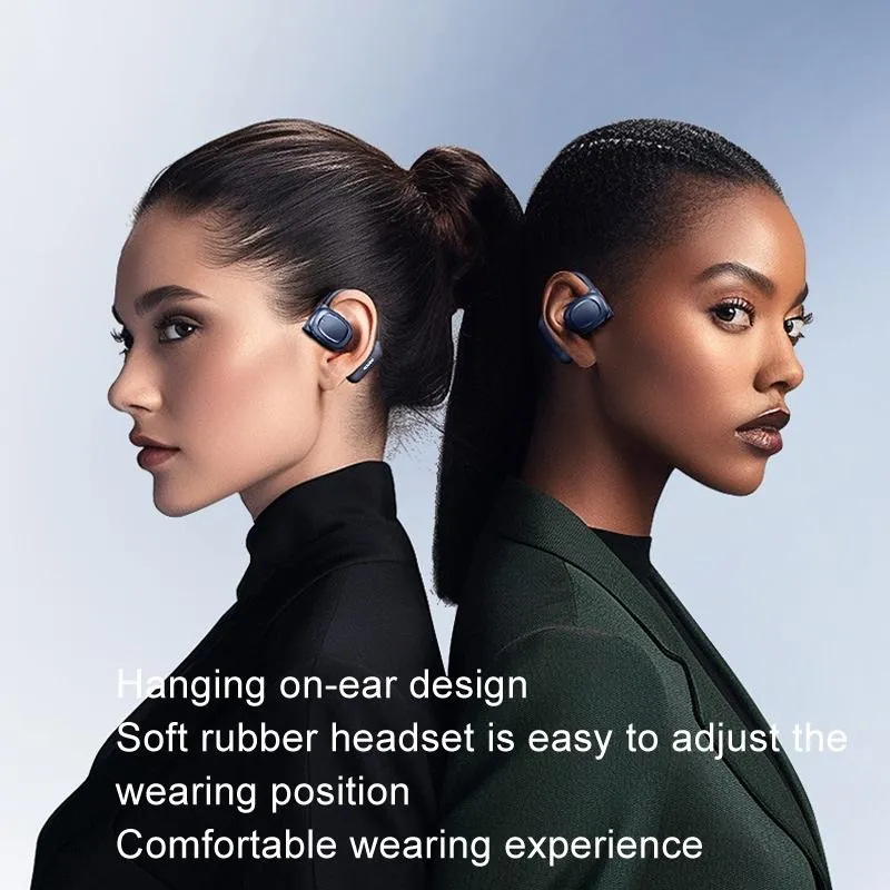 Crystal Air Conduction Bluetooth Earphones - Openbuds Ows