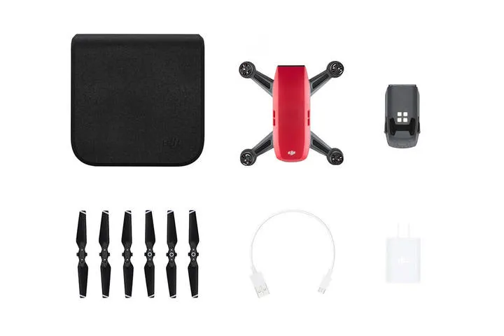 DJI Spark Quadcopter Drone - Lava Red
