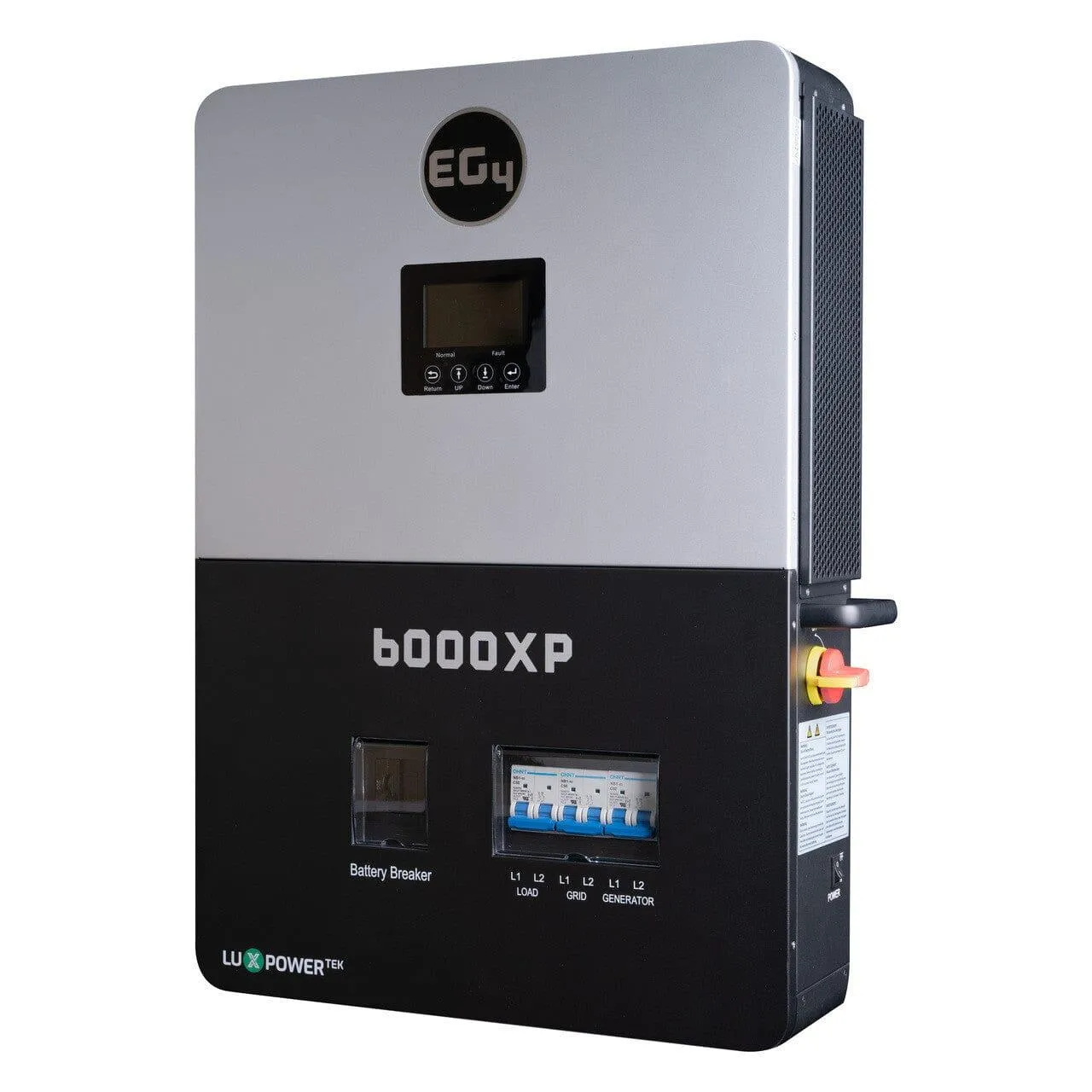 EG4 6K XP Off-Grid Inverter | 8,000W PV Input | 6,000W Output | 48V 120/240V Split Phase | All-In-One Solar Inverter