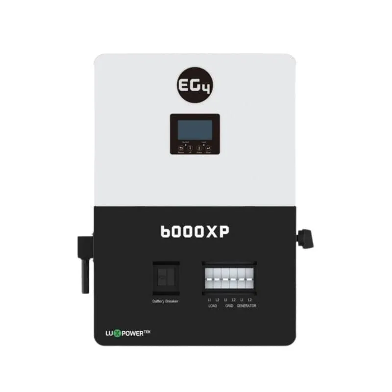 EG4 6K XP Off-Grid Inverter | 8,000W PV Input | 6,000W Output | 48V 120/240V Split Phase | All-In-One Solar Inverter