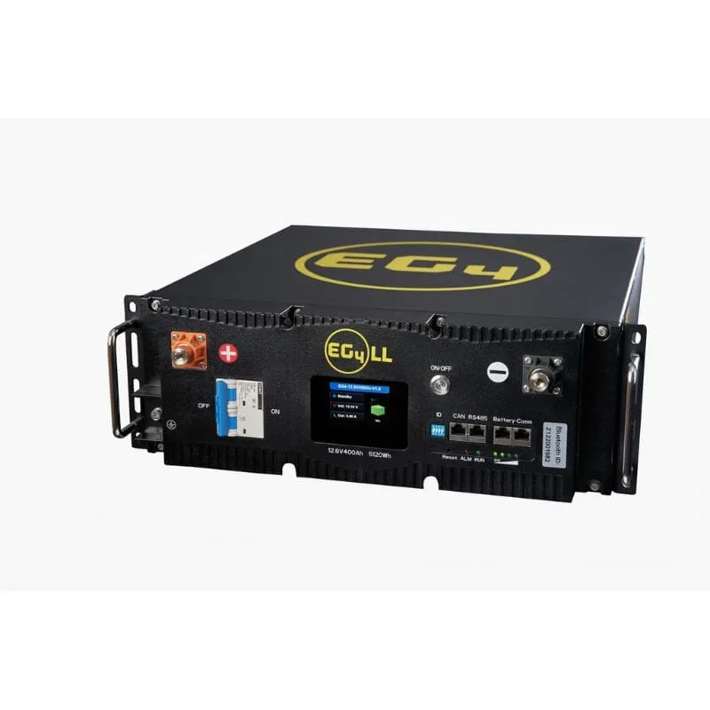 EG4-LL Lithium Battery (V2) | 12V 400AH | Server Rack Battery | 10-Year Warranty