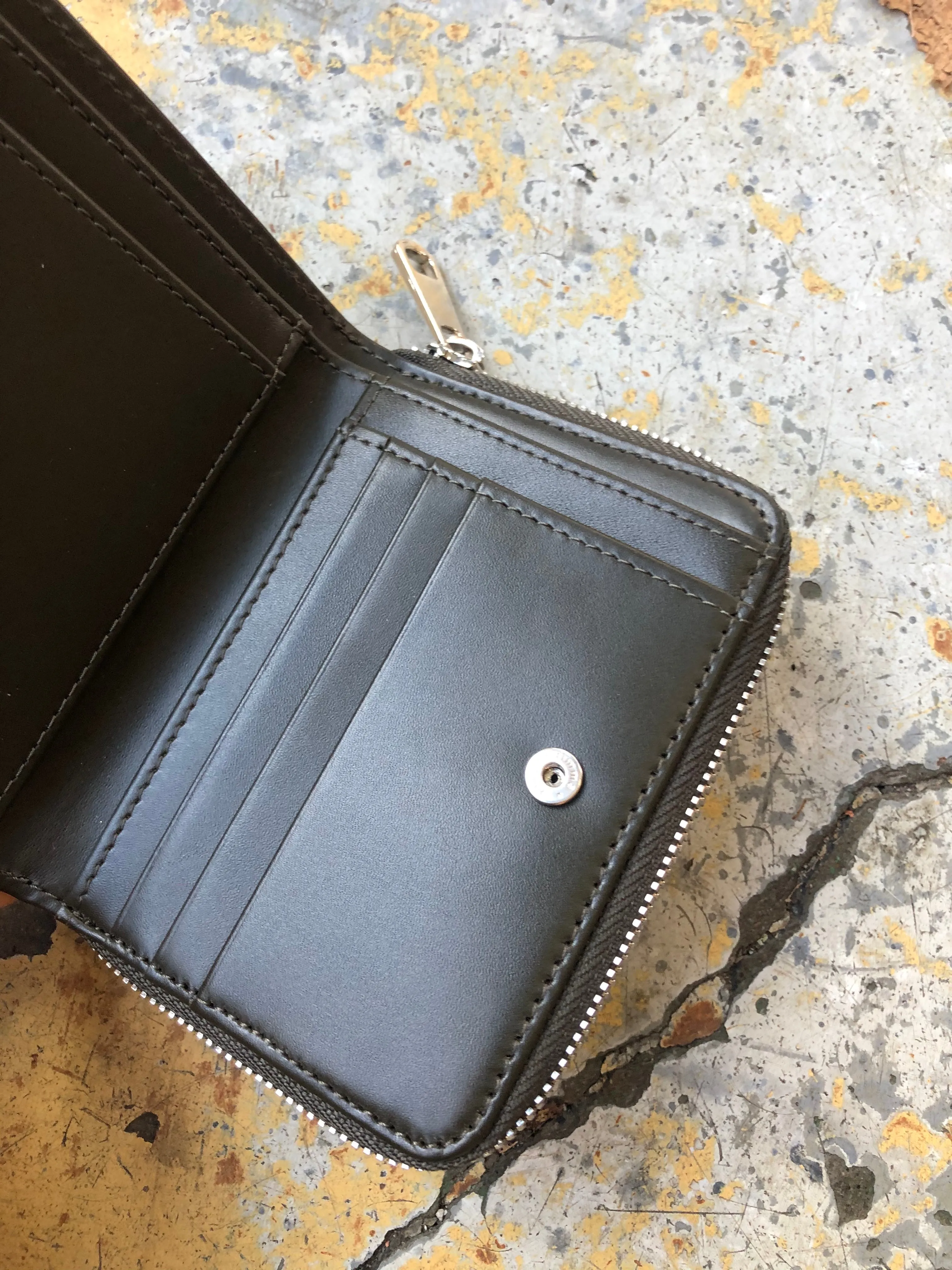 Emmanuel Compact Wallet - Green