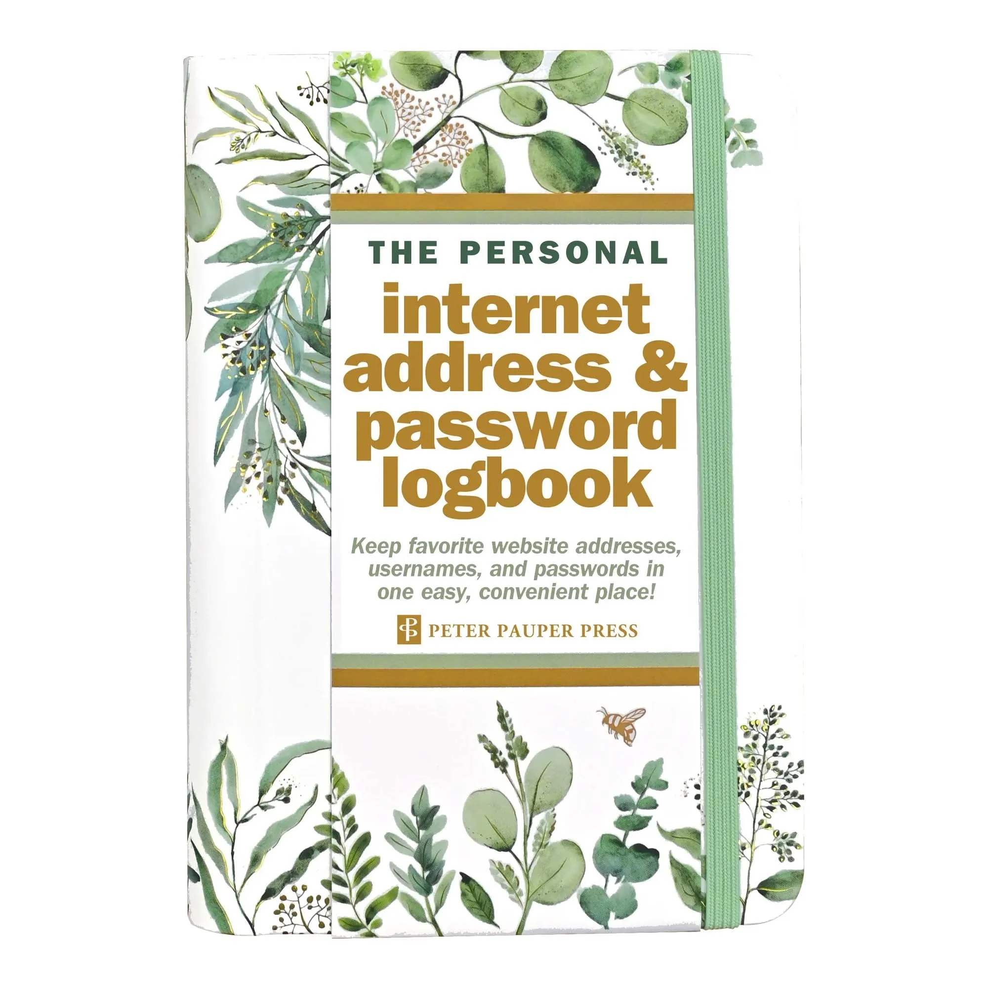 Eucalyptus Internet Address & Password Logbook