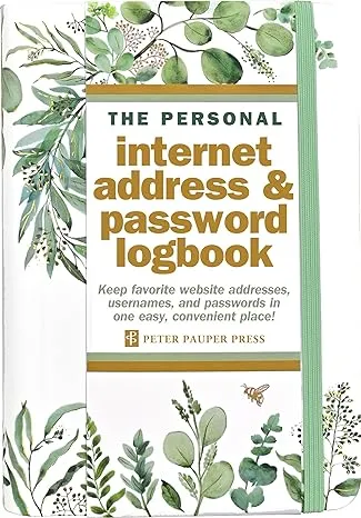 Eucalyptus Internet Password Book