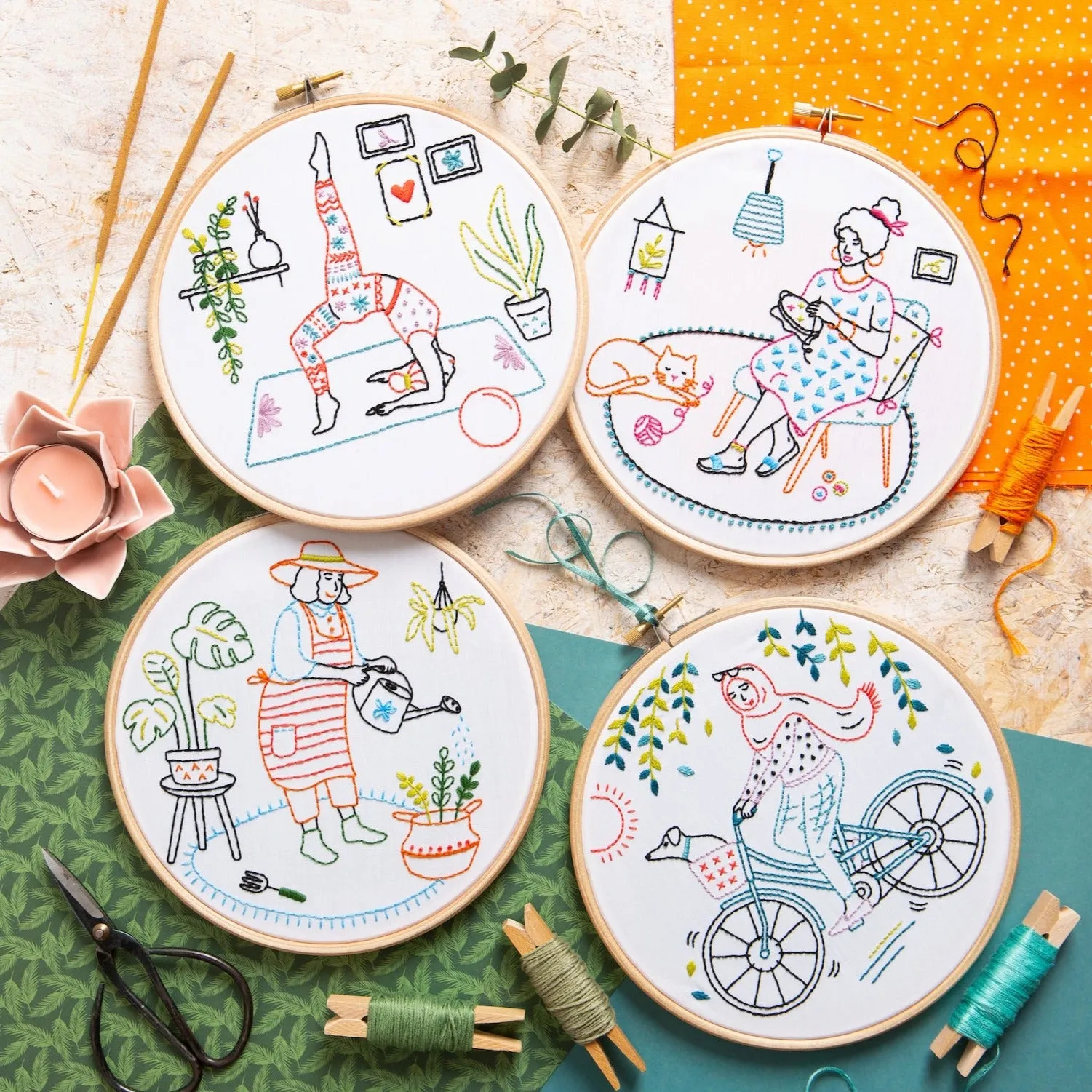 Explore Embroidery Kit (Wonderful Women Collection)