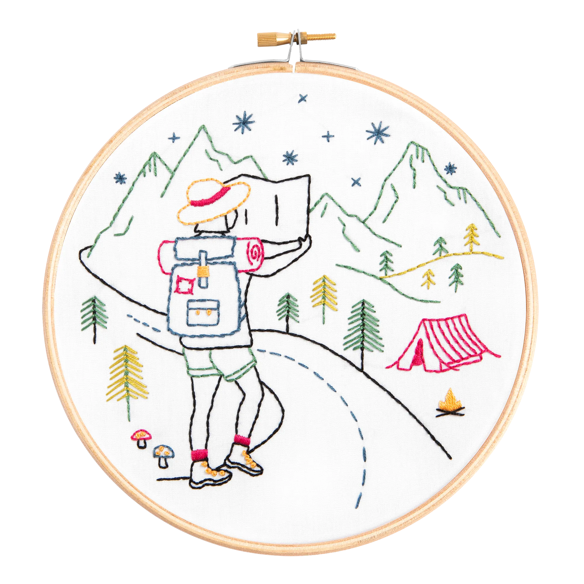 Explore Embroidery Kit (Wonderful Women Collection)