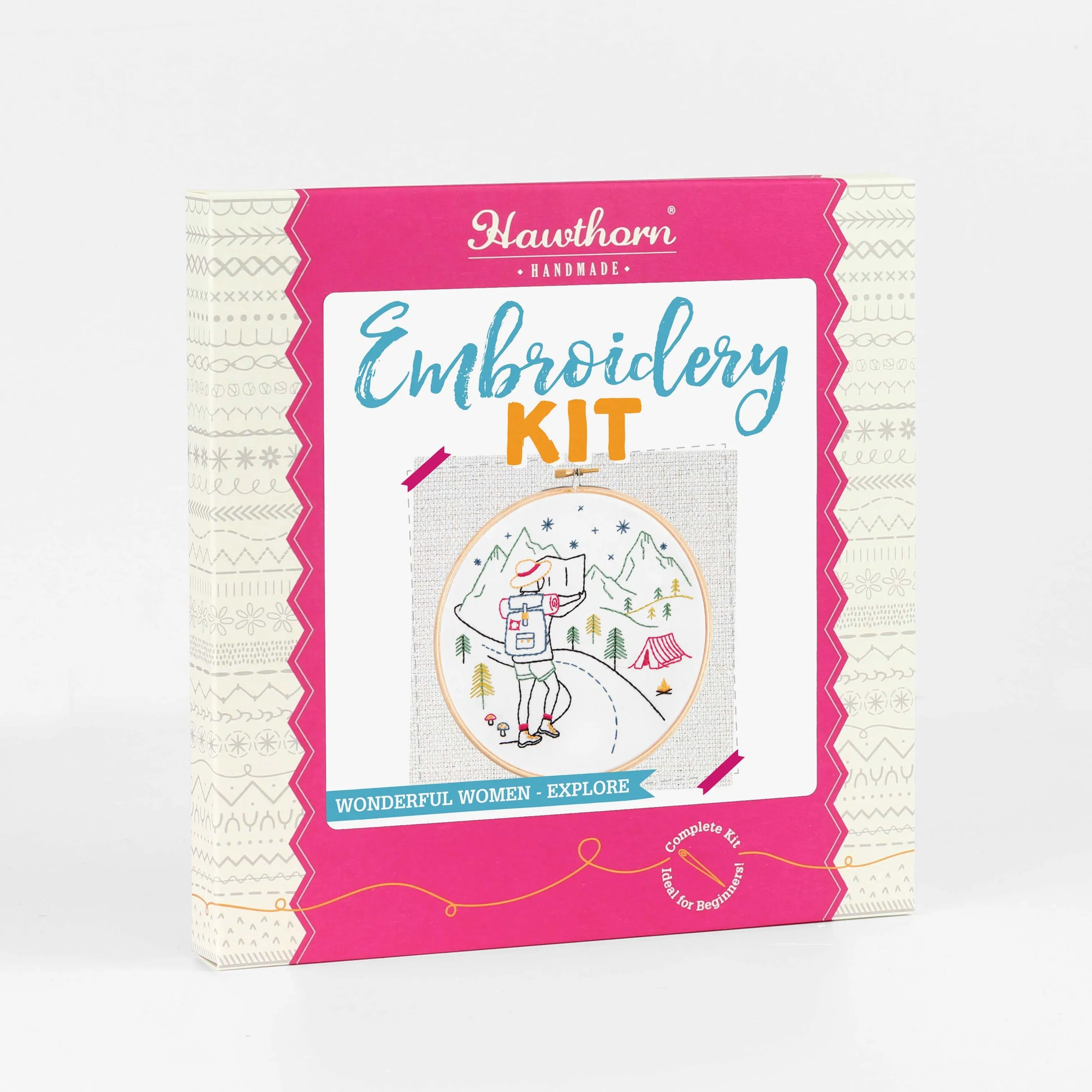 Explore Embroidery Kit (Wonderful Women Collection)