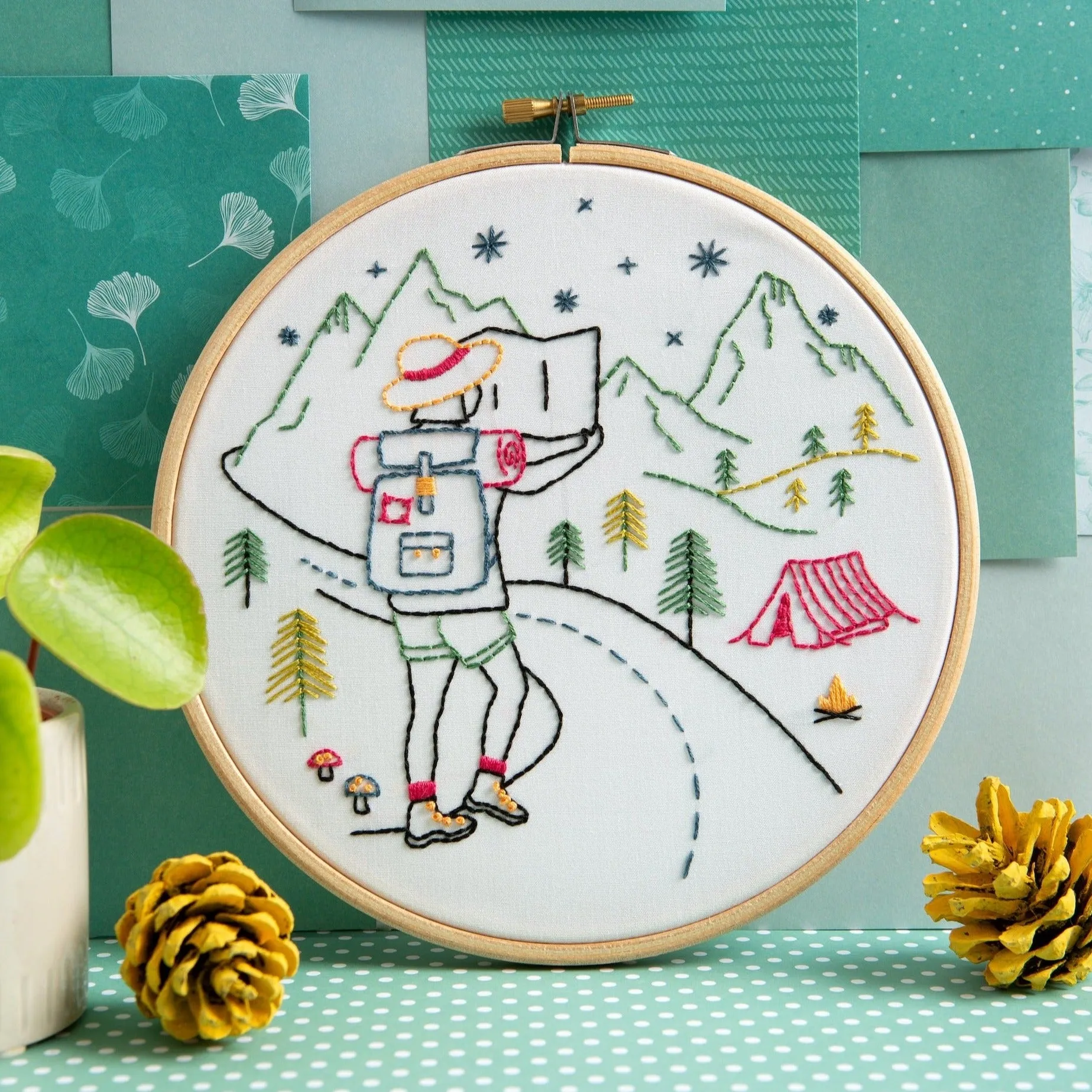 Explore Embroidery Kit (Wonderful Women Collection)