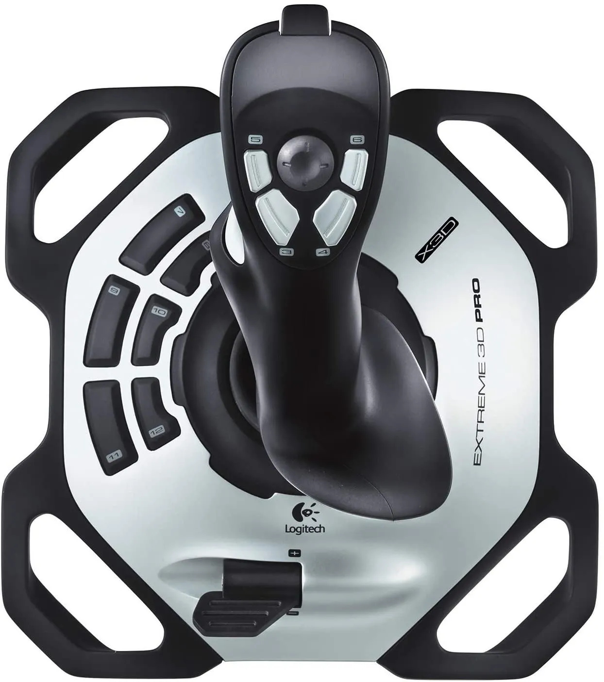 Extreme 3D Pro Joystick for Windows - Black/Silver