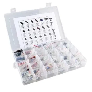 Glyduino 37 in 1 Sensor Kit for Arduion Smart Electronics High-Quality (Works with Official Arduino Boards) with Retail Box Glyduino 37 in 1 Sensor Kit for Arduion Smart Electronics High-Quality (Works with Official Arduino Boards) with Retail Box