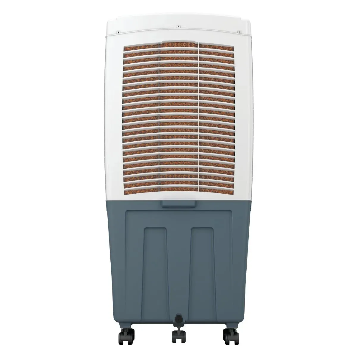 Havells KoolGrande 70L Desert Air Cooler  3-Side Honeycomb Pads with Bacteria Shield, Ice Chamber, Bed-Height Fan, Inverter Compatible, White & Grey (GHRACBKE070)