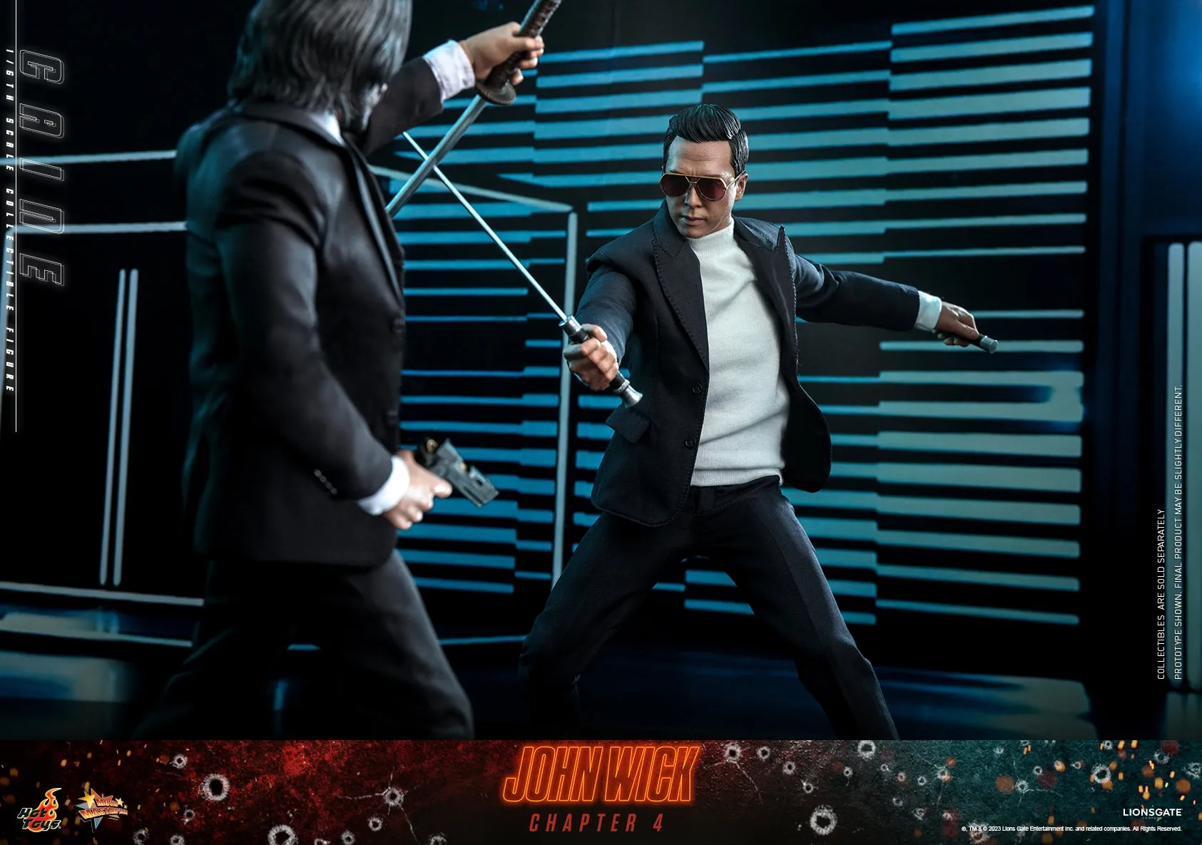 Hot Toys - MMS730 - John Wick: Chapter 4 - 1/6th scale Caine Collectible Figure