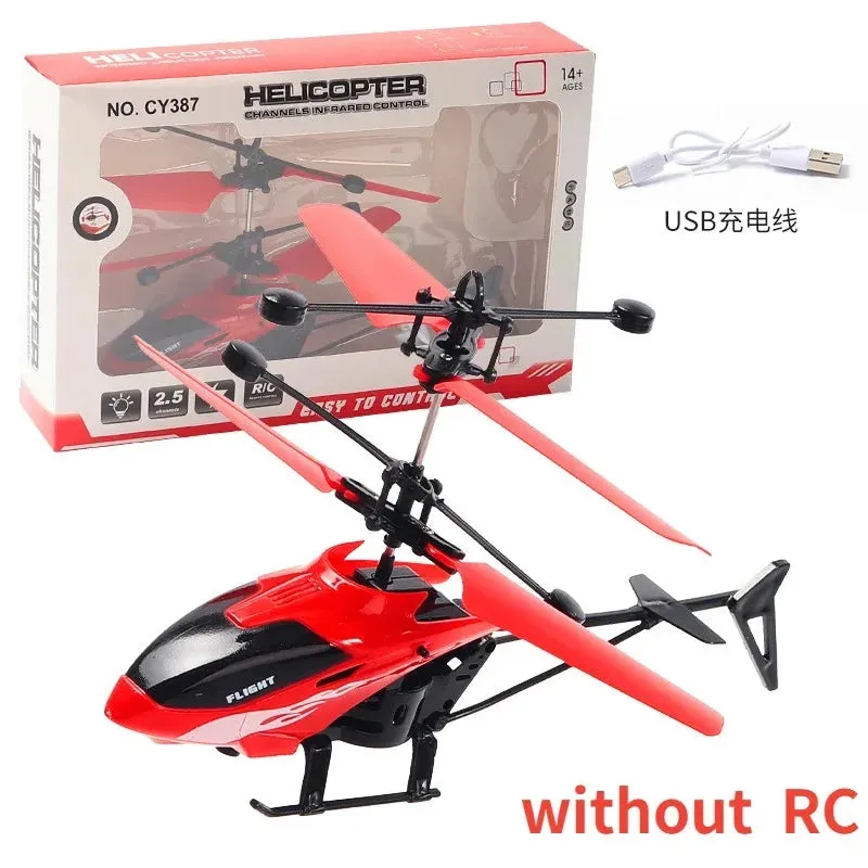 Induction Flying Helicopter Toy