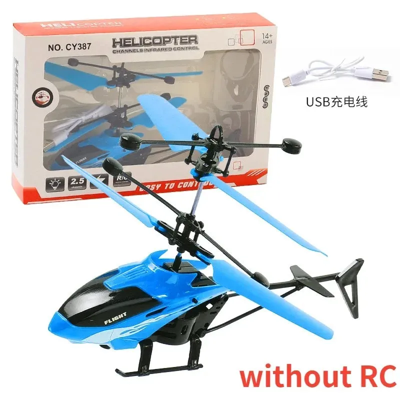 Induction Flying Helicopter Toy