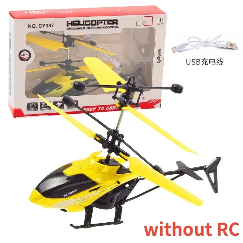 Induction Flying Helicopter Toy