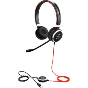Jabra EVOLVE 40 UC Stereo DUO Headset 6399-829-209 Jabra EVOLVE 40 UC Stereo DUO Headset 6399-829-209