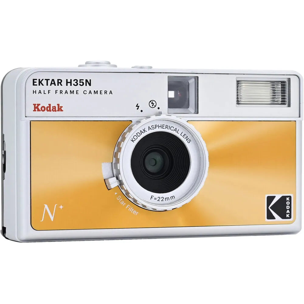 Kodak Ektar H35N Half Frame Camera Colour: Glazed Orange