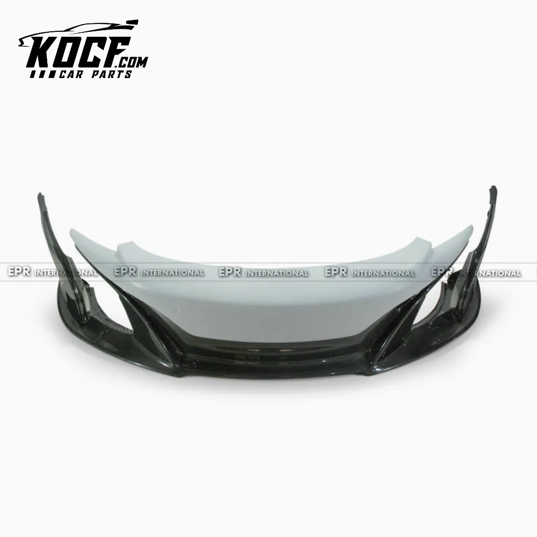 MCLAREN 14-16 650S FRONT BUMPER BOTTOM LIP SPLITTER (FIT MP4 UPGRADE REQUIRE FULL KITS & HEADLIGHT)