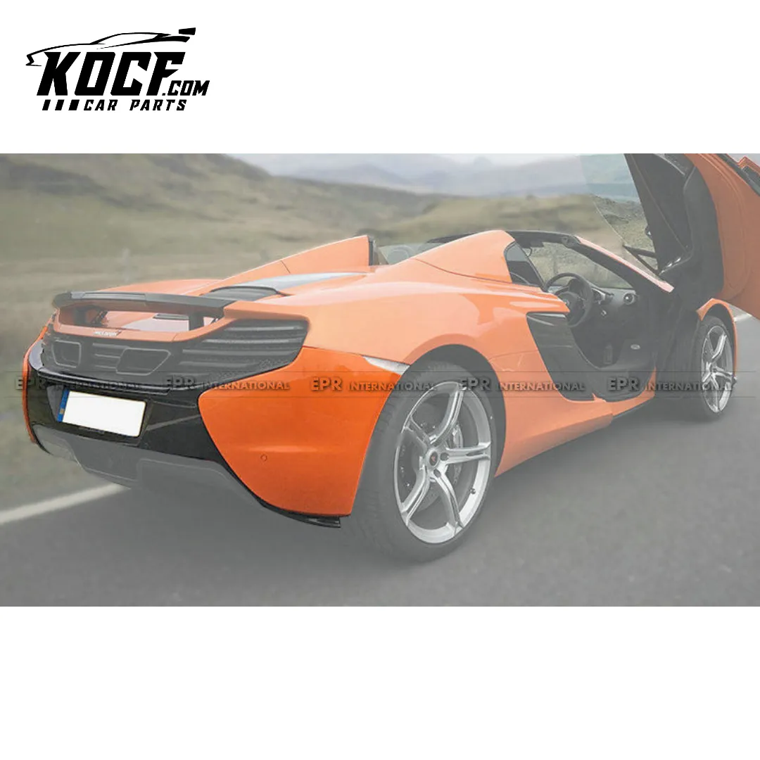 MCLAREN 14-16 650S REAR BUMPER WITH SIDE COVER 3PCS (FIT MP4 UPGRADE REQUIRE FULL KITS & HEADLIGHT)