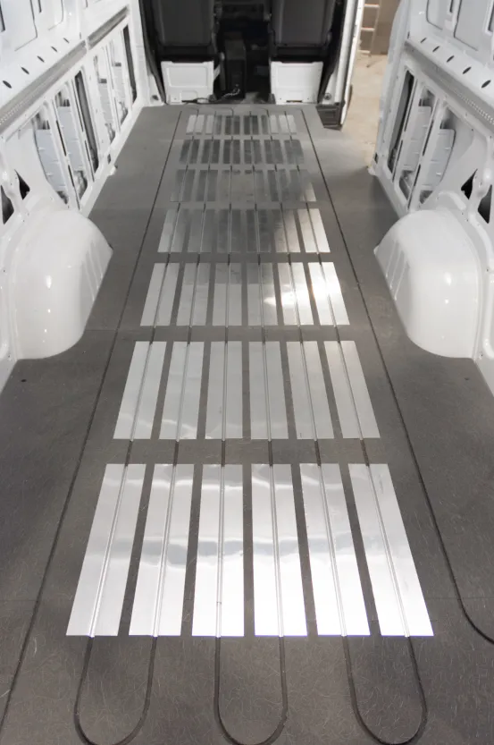 Mercedes EXT DRW Sprinter 170" WB Heated Floor (Gen 2 w/ 5 way exits)