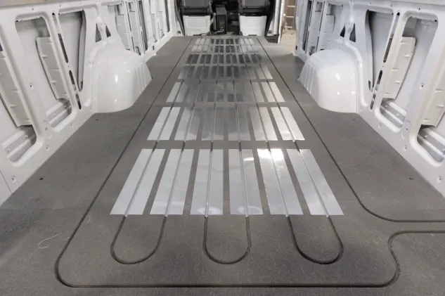 Mercedes EXT DRW Sprinter 170" WB Heated Floor (Gen 2 w/ 5 way exits)