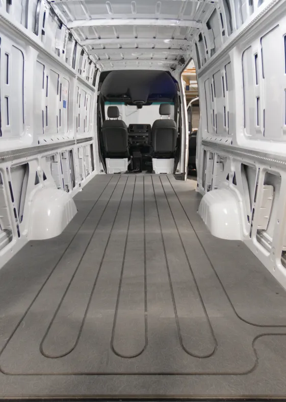 Mercedes EXT DRW Sprinter 170" WB Heated Floor (Gen 2 w/ 5 way exits)