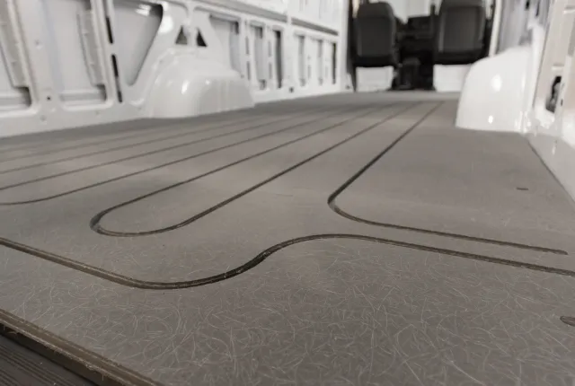 Mercedes EXT DRW Sprinter 170" WB Heated Floor (Gen 2 w/ 5 way exits)