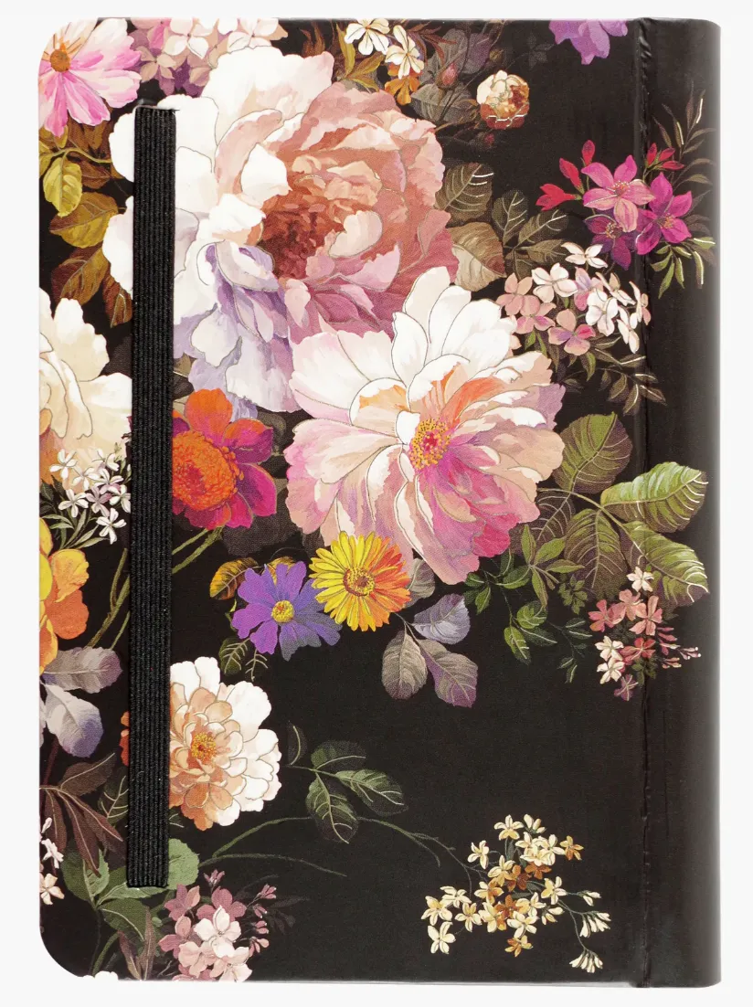 Midnight Floral Internet Address & Password Logbook