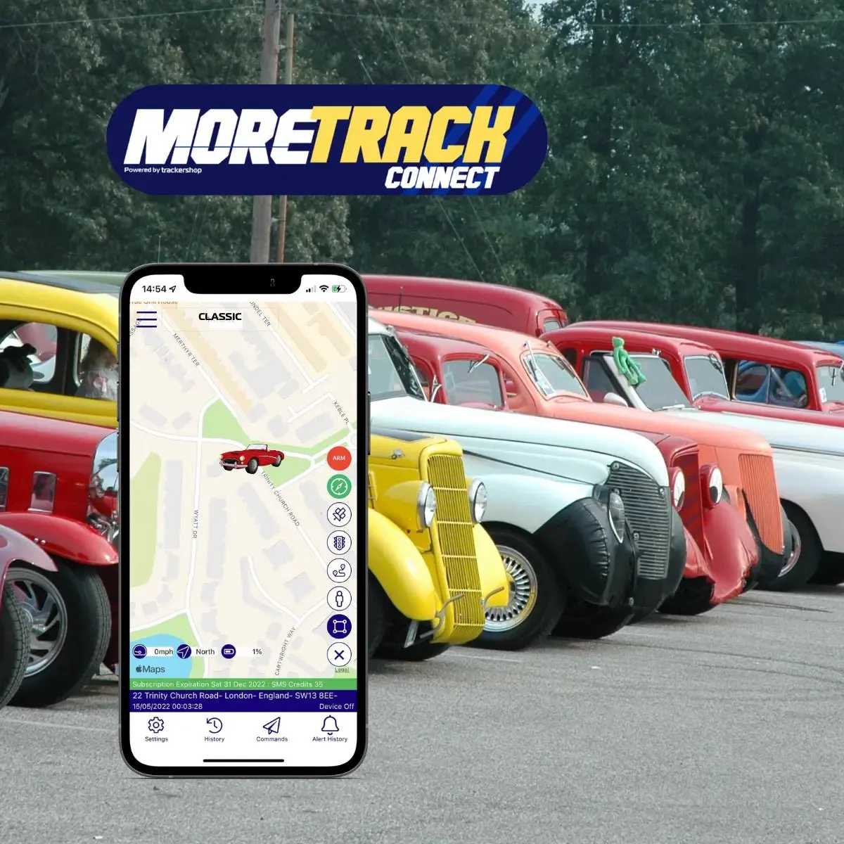 MoreTrack Classic Car Vehicle Tracker