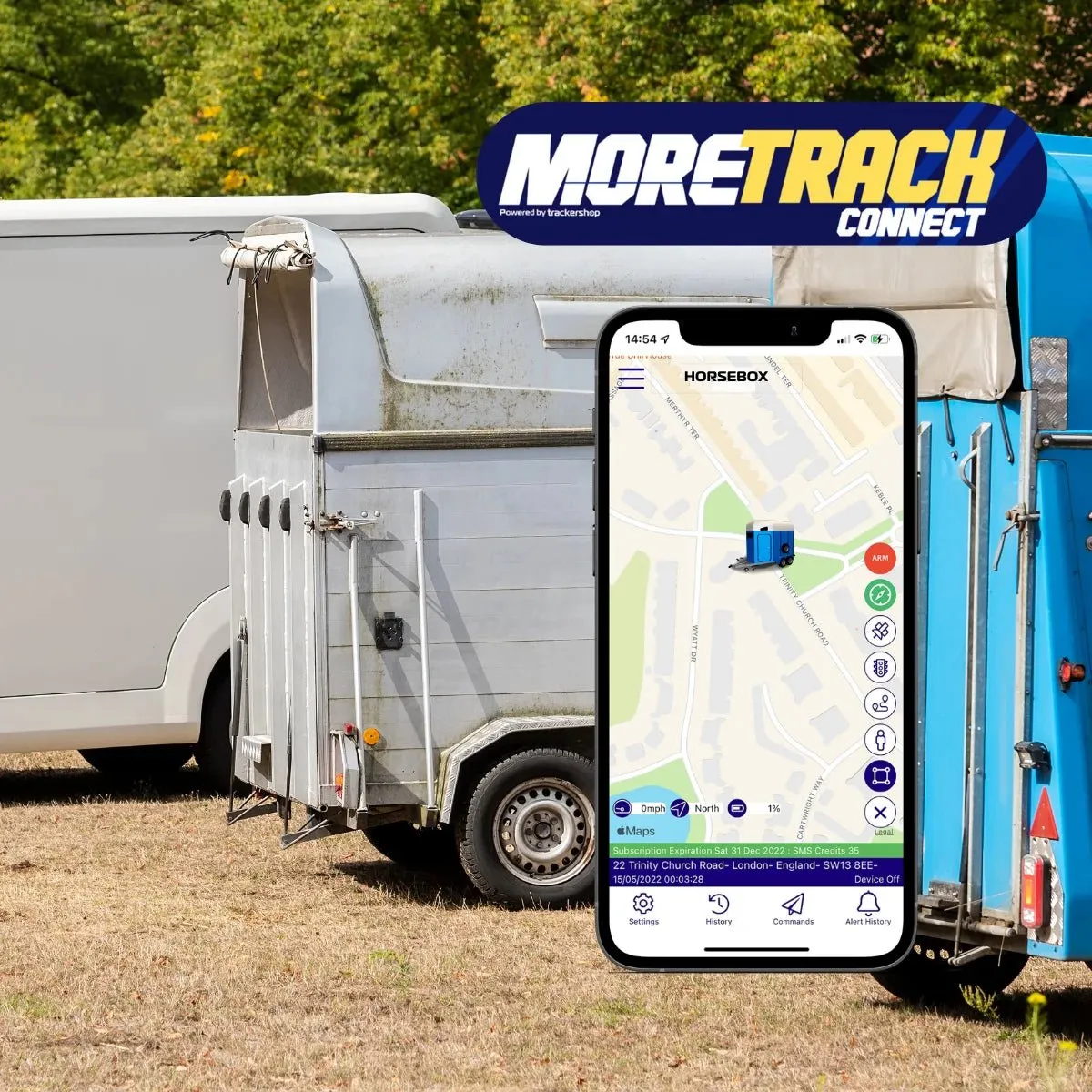 MoreTrack GPS HorseBox Vehicle Tracker