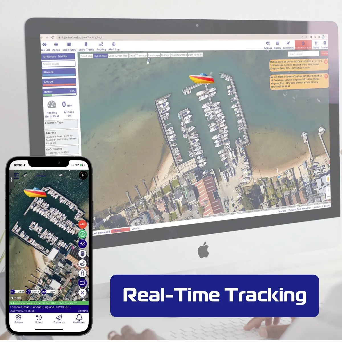 MoreTrack Hardwired Vessel Vehicle Tracker