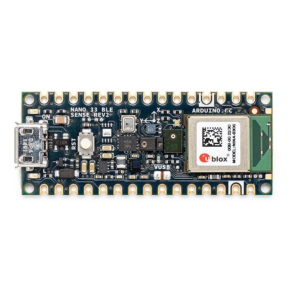 Nano 33 BLE Sense Rev2