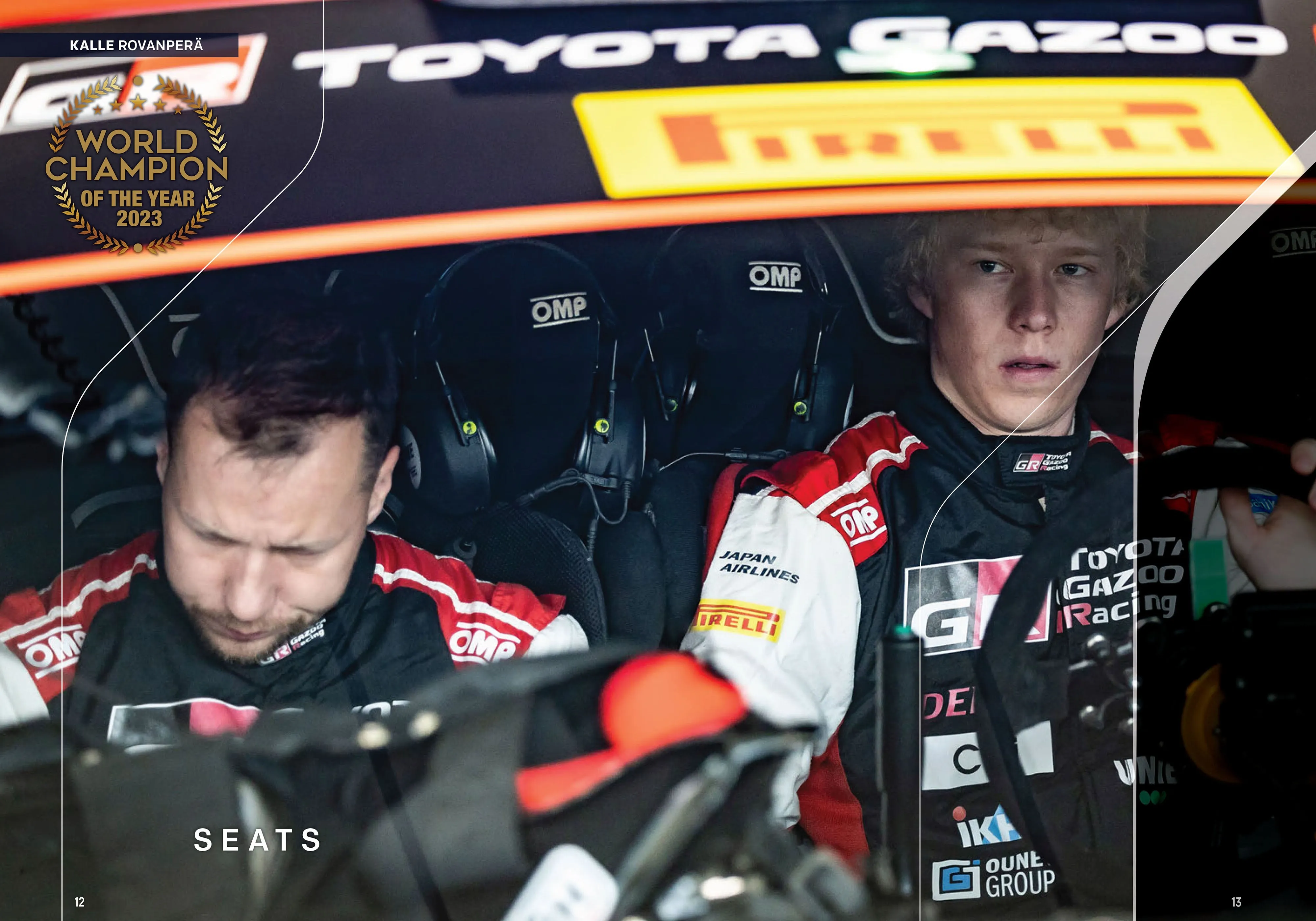OMP GS-X Gaming Stuhl Brostuhl auf Rollen Racing Inspired E-Sports Sim Racing