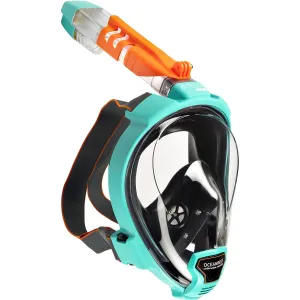 Open Box Ocean Reef ARIA QR  Full Face Snorkeling Mask - Teal - Small/Medium