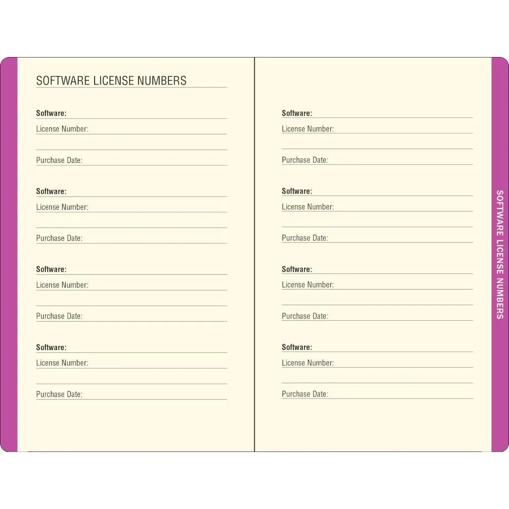 Peter Pauper Press Internet Password Logbook - Galaxy