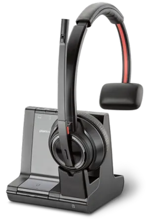 Plantronics Savi W8210-M Wireless DECT Headset System 207322-01