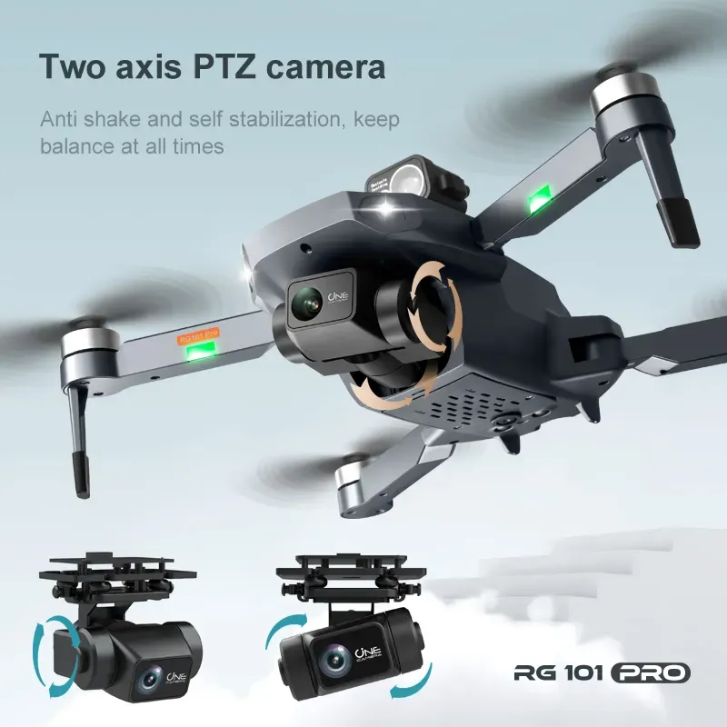 RG101 Pro 4K Drone | 2-Axis Gimbal