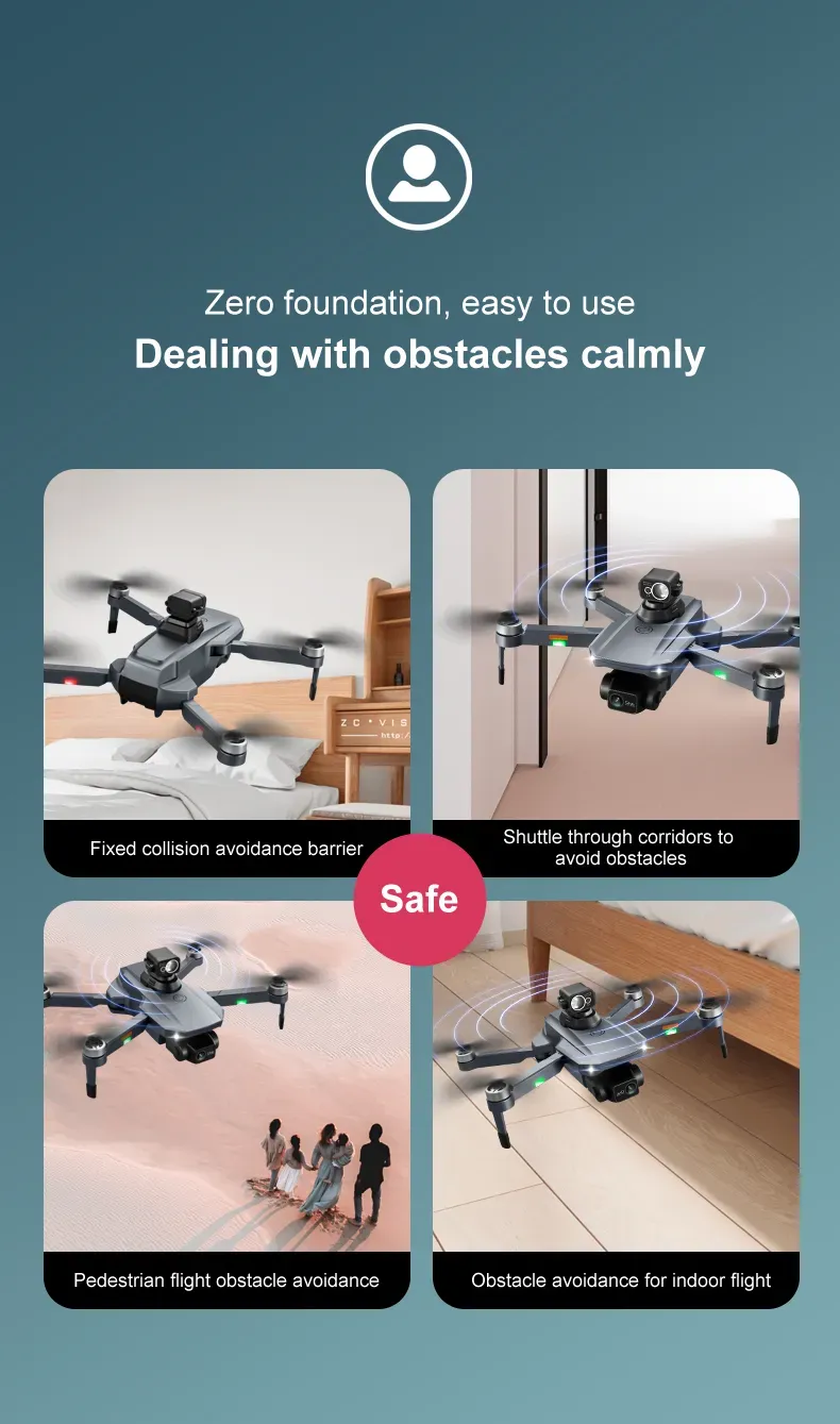 RG101 Pro 4K Drone | 2-Axis Gimbal