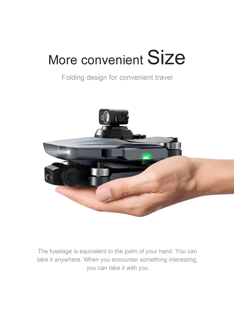 RG101 Pro 4K Drone | 2-Axis Gimbal