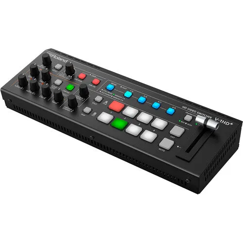Roland V-1HD 4 x HDMI Switcher   FEELWORLD CUT6 DSLR Monitor Bundle with Battery, Charger, Case