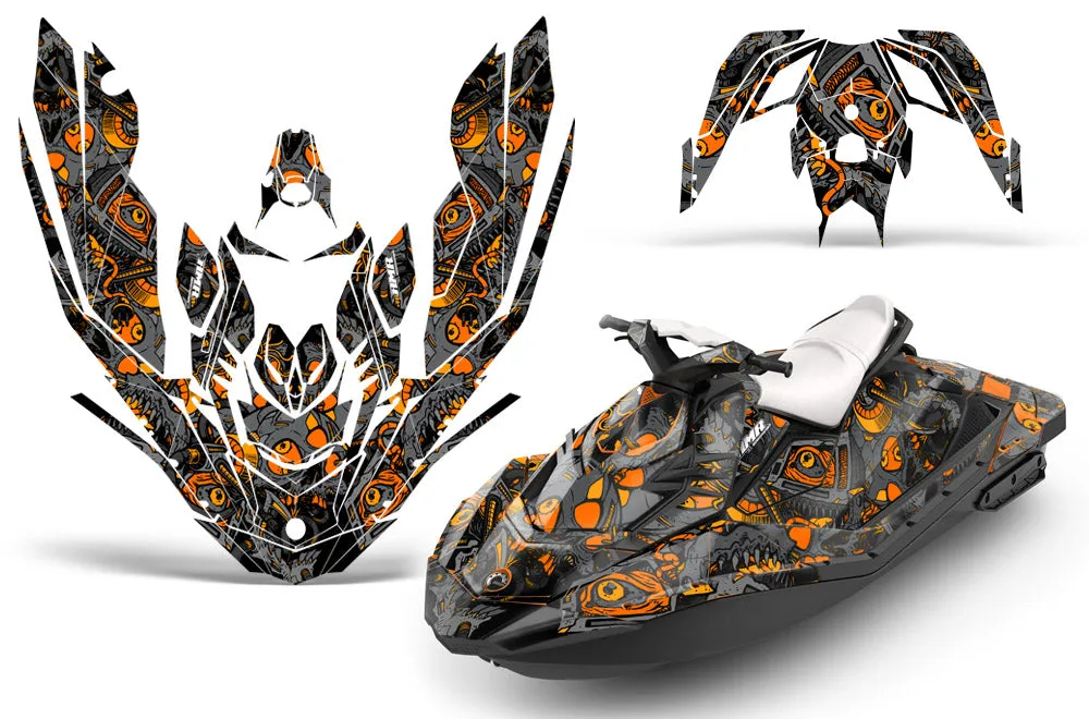 Sea Doo Bombardier Spark (2 UP) Jet Ski Graphics (2014-2023)