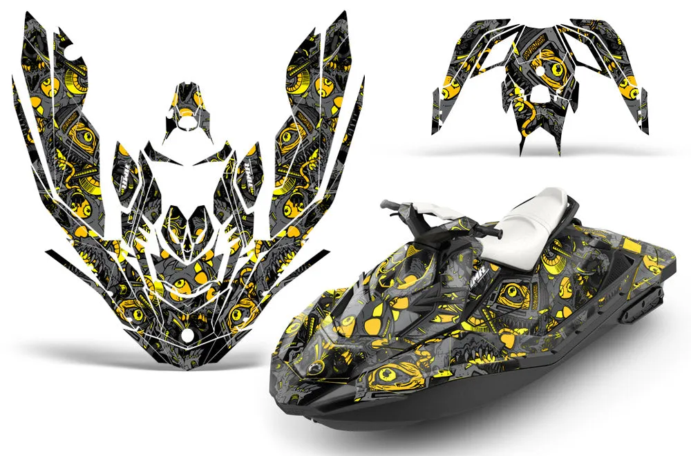 Sea Doo Bombardier Spark (2 UP) Jet Ski Graphics (2014-2023)