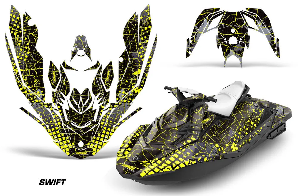 Sea Doo Bombardier Spark (2 UP) Jet Ski Graphics (2014-2023)