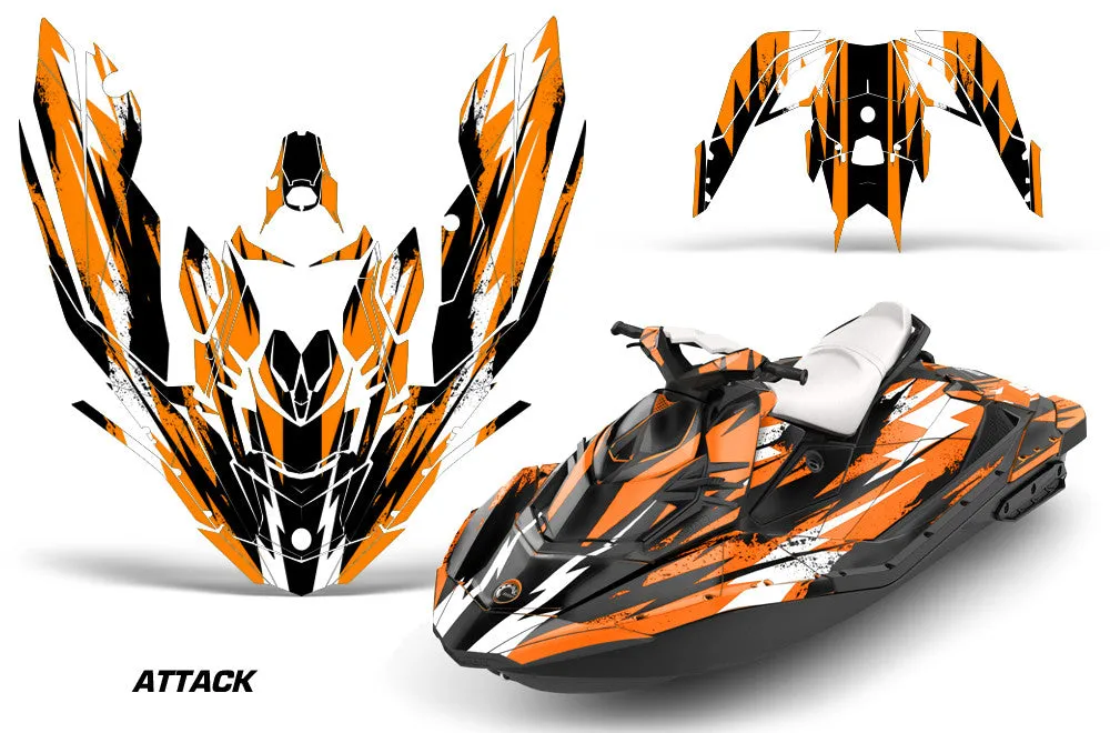 Sea Doo Bombardier Spark (2 UP) Jet Ski Graphics (2014-2023)