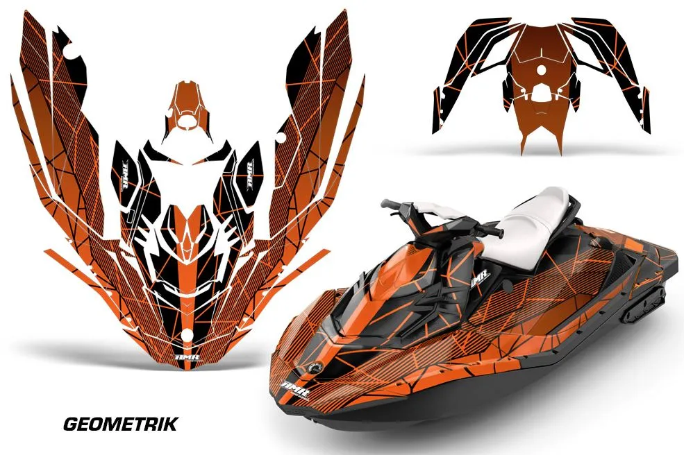 Sea Doo Bombardier Spark (2 UP) Jet Ski Graphics (2014-2023)