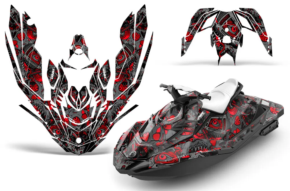 Sea Doo Bombardier Spark (2 UP) Jet Ski Graphics (2014-2023)