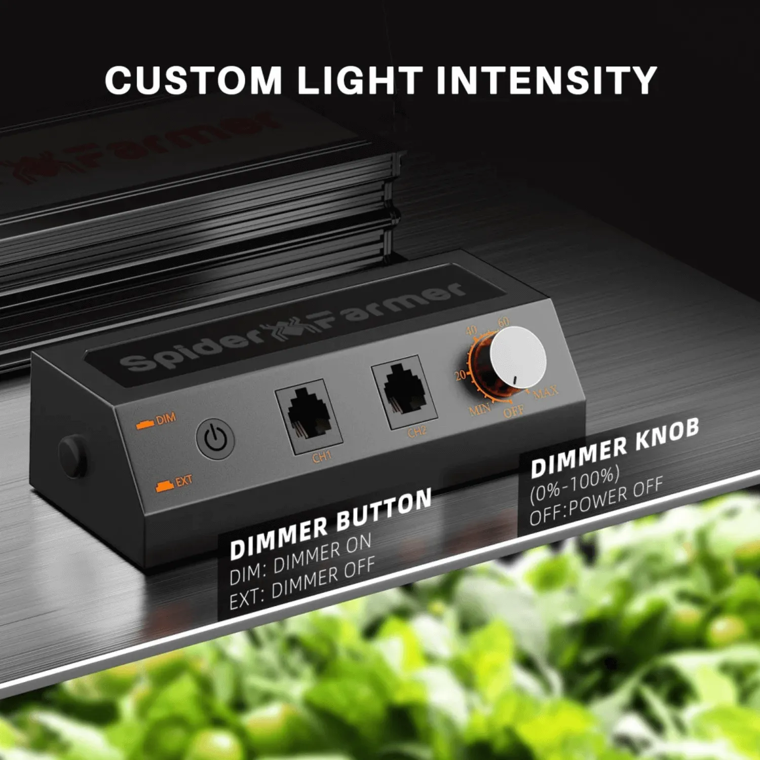 Spider Farmer SF2000 LED Grow Light   2' x 4' Grow Tent   Inline Fan Combo with Temperature and Humidity Controller