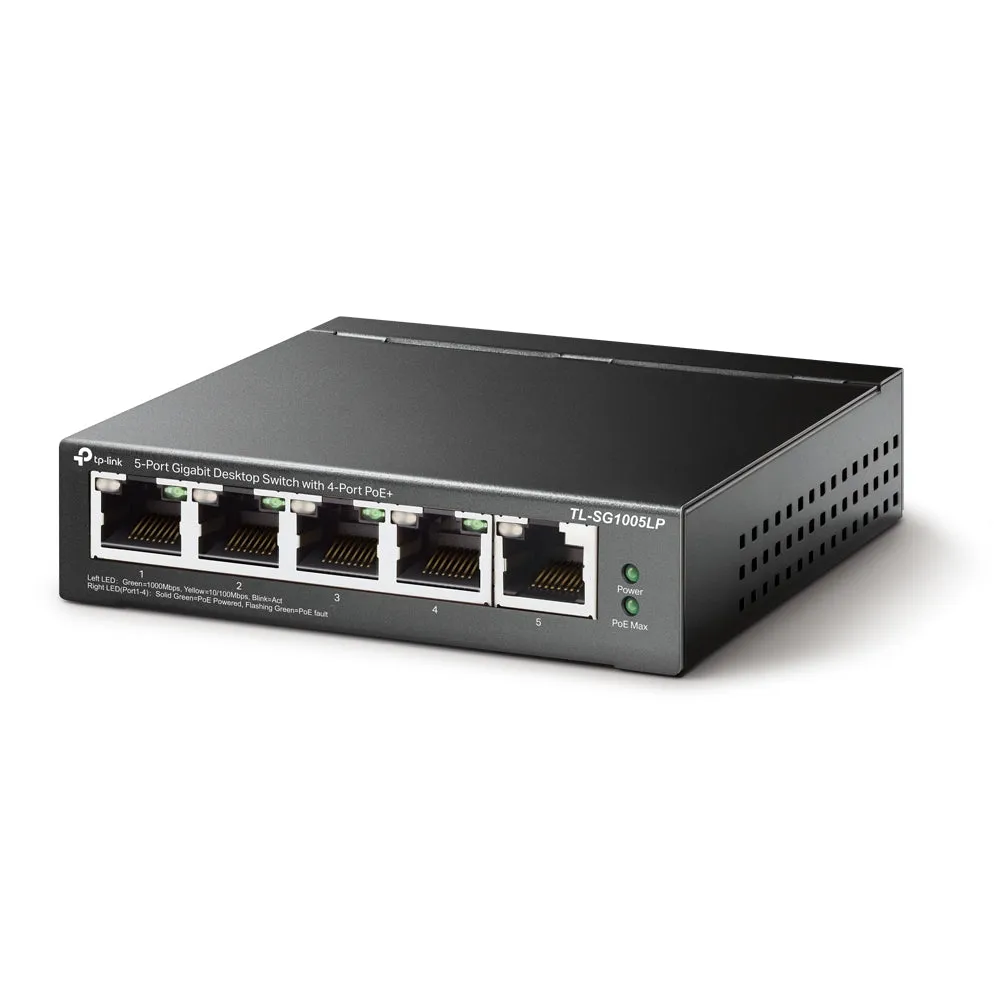 Tp-Link Tl-Sg1005lp - V1 - Switch - 5 Ports - Unmanaged