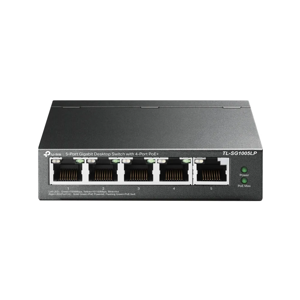 Tp-Link Tl-Sg1005lp - V1 - Switch - 5 Ports - Unmanaged