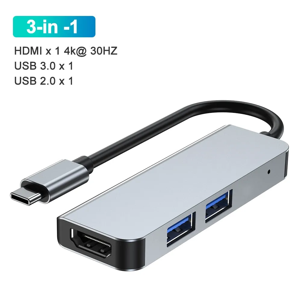 USB-C Hub with HDMI: Multiple Ports and High-Speed Transfer